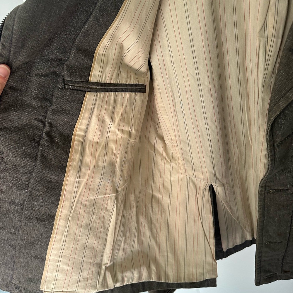 Rag & Bone Textured Tan Men’s Jacket - Picture 6 of 7